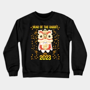 Good Luck Zodiac Happy Chinese New Year of the Rabbit 2023 Crewneck Sweatshirt